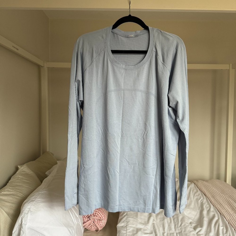 lululemon athletica Swiftly Tech Long Sleeve Shirt 2.0 • size 20